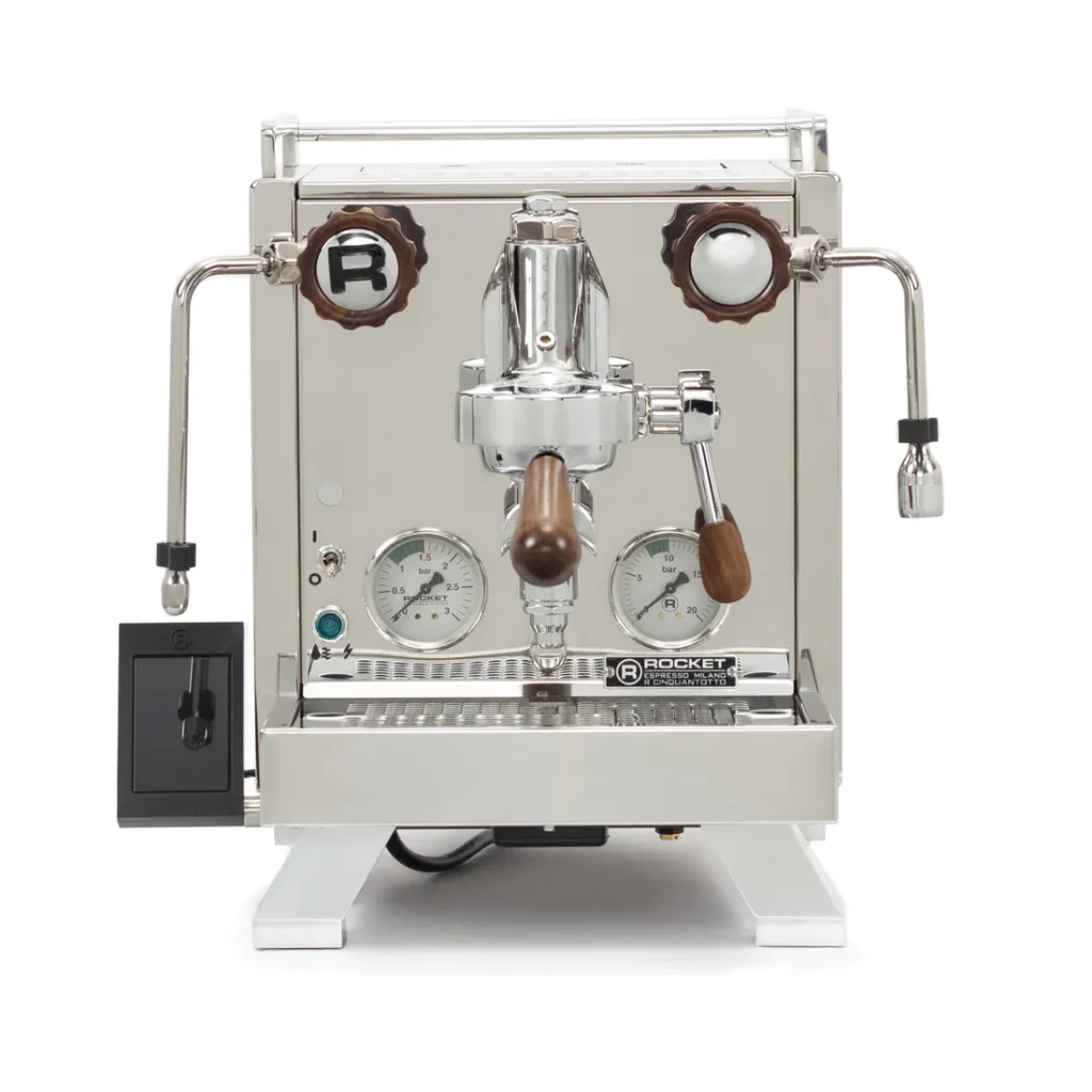 Rocket Espresso R Cinquantotto Espresso Machine Walnut Accents | Harfan ...